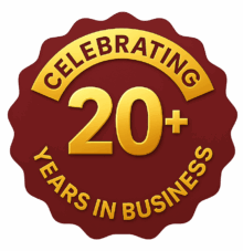 20 Years Experience Badge