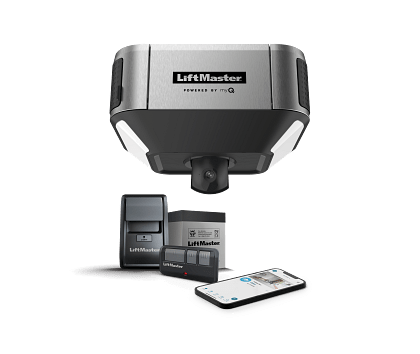 84504R
Secure View™ Ultra-Quiet, Belt Drive, Smart Opener with Camera, Dual LED Lighting™ and Battery Backup.